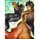 thumbnail image 1 of 5d DIY Full Drill Painting Bailar Comigo Del 30x40cm, 1 of 9
