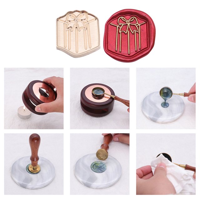 Cabeza de cobre con forma especial Cabeza de cera de esmalte vintage clásico para álbumes de recortes (G) JShteea Libre de BPA
