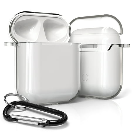 Beyond Cell Transparent Clear Case Cover Shock Proof Compatible With Apple Airpods Charging Case Protection Gen 1 & Gen 2 Includes Keychain - Clear price history on PriceWatchPro