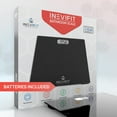 thumbnail image 5 of INEVIFIT Bathroom Scale, Highly Accurate Digital Body Weight Scale Up to 400lbs - Black, 5 of 6