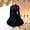 Dark Blue, variant on Tejiojio Summer Saving Labor Day Fashion Women Vintage Gothic Court Square Collar Patchwork Princess Dress