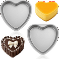 thumbnail image 5 of Aluminum Heart Cake Pan Non-Stick Baking Tin for Home Kitchen Birthday Wedding Valentine’s Day Anniversary Parties, 5 of 7