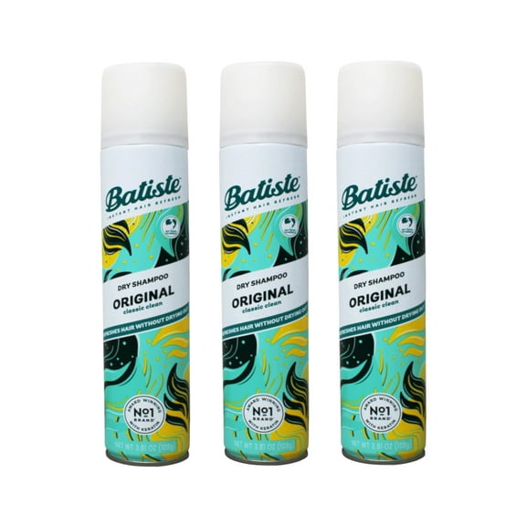 3 Pack Batiste Original Dry Shampoo 3.81 oz