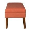 thumbnail image 4 of HomePop Decorative Storage Bench, Multiple Colors, 4 of 12