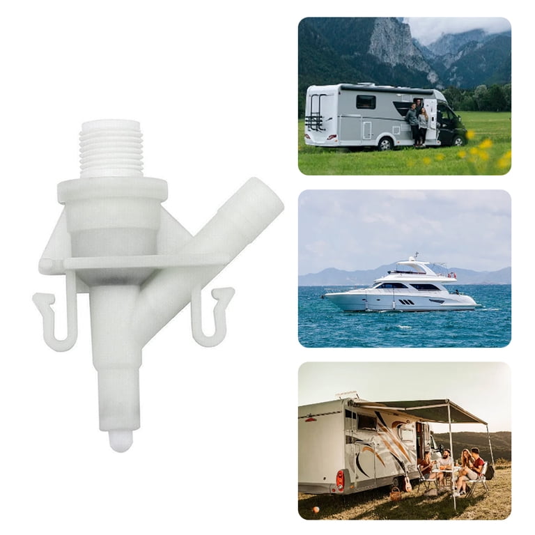 Durable Plastic Water Valve Kit 385311641 For Sealand 300/310/320 Series Marine Toilets - 2 Pack