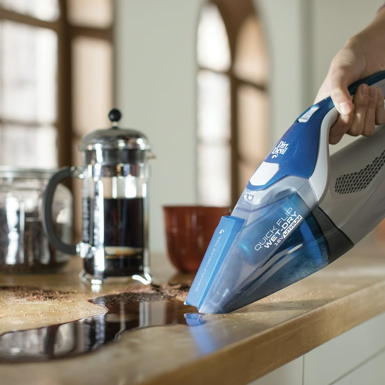 Dirt Devil QuickFlip Wet/Dry, Small Portable Cordless, Handheld