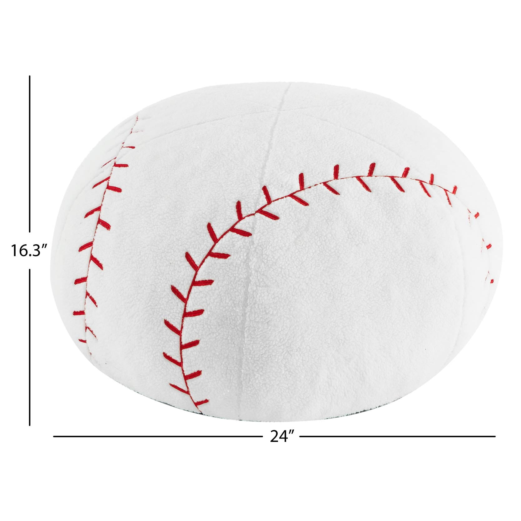 Room Revival Courtside Kids & Tween Bean Bag Chair, Baseball