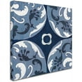 thumbnail image 2 of Trademark Fine Art "Coast Lines II Indigo and Cream" Canvas Art by Silvia Vassileva, 2 of 3
