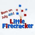 thumbnail image 2 of CafePress - Born On July 4Th Little Firec Infant Bodysuit - Baby Light Bodysuit, Size Newborn - 24 Months, 2 of 4