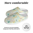 thumbnail image 6 of Daiia Funny Chicken Print Women’s Fuzzy Slippers Memory Foam Lightweight House Shoes Cozy Loafer Flannel House Shoes-39/40, 6 of 7