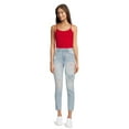 thumbnail image 2 of No Boundaries Juniors Shelf Bra Camisole, 2 of 5