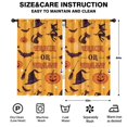 thumbnail image 2 of Blackout Kids Curtains,Halloween Trick or Treat Witchy Elements Childrens Insulated Curtains Set Of 2,Bedroom Essentials,Toddler Room Decor 52x84in(132x213cm), 2 of 5