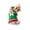 GREEN, variant on Vibrant Life Holiday Dog Clothes Green Gingerbread Man Sweater, Medium
