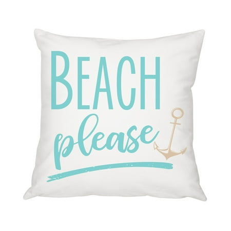cathys concepts beach please 16 inch throw pillo
