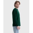 thumbnail image 2 of Hanes Authentic Unisex Long Sleeve T-Shirt Deep Forest S, 2 of 4