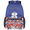 Blue Red White, variant on Yellow Black Personalized Cheer Backpack, Custom Cheerleading Backpack for Cheerleaders, Customized Coach Casual Daypack with Name, 18 Inch
