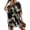 Black Colorful Leaf, variant on Swim Cover Up for Women Swimsuit Coverups Bikini Beach Cover Up Pool Beachwear Swimwear