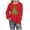 F4-Red, variant on Kids Girls Merry Christmas Long Sleeve Graphic Shirt Funny Xmas Holiday Family Party Matching Tops Pink Sizes 3-4 Years