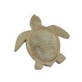 thumbnail image 1 of Hand Carved Wooden Sea Turtle Decorative Bowl 8 Inch, 1 of 5