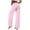 Pink, variant on PInxai Wide Leg Pants Women High Elastic Waisted Loose Comfy Casual Workout Pants Running Yoga Pants Solid Color,Wine,XS