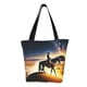 thumbnail image 1 of Balery Azure Sky Western Desert Cowboy Bolsa de Hombro con Diseño, Bolsa Grande y Duradera, Bolsa Versátil para Compras, 1 of 6