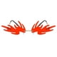 thumbnail image 1 of Gafas de sol de llama jinwen vintage de moda sin montura rojo para fiesta, 1 of 3