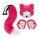 thumbnail image 4 of Conjunto de disfraz de Cosplay, decoración suave de tela de Halloween con máscara, guantes, cola para fiesta, 4 of 8
