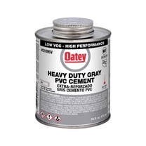 Oatey Cement,Brush-Top Can,16 fl oz,Gray 31095V