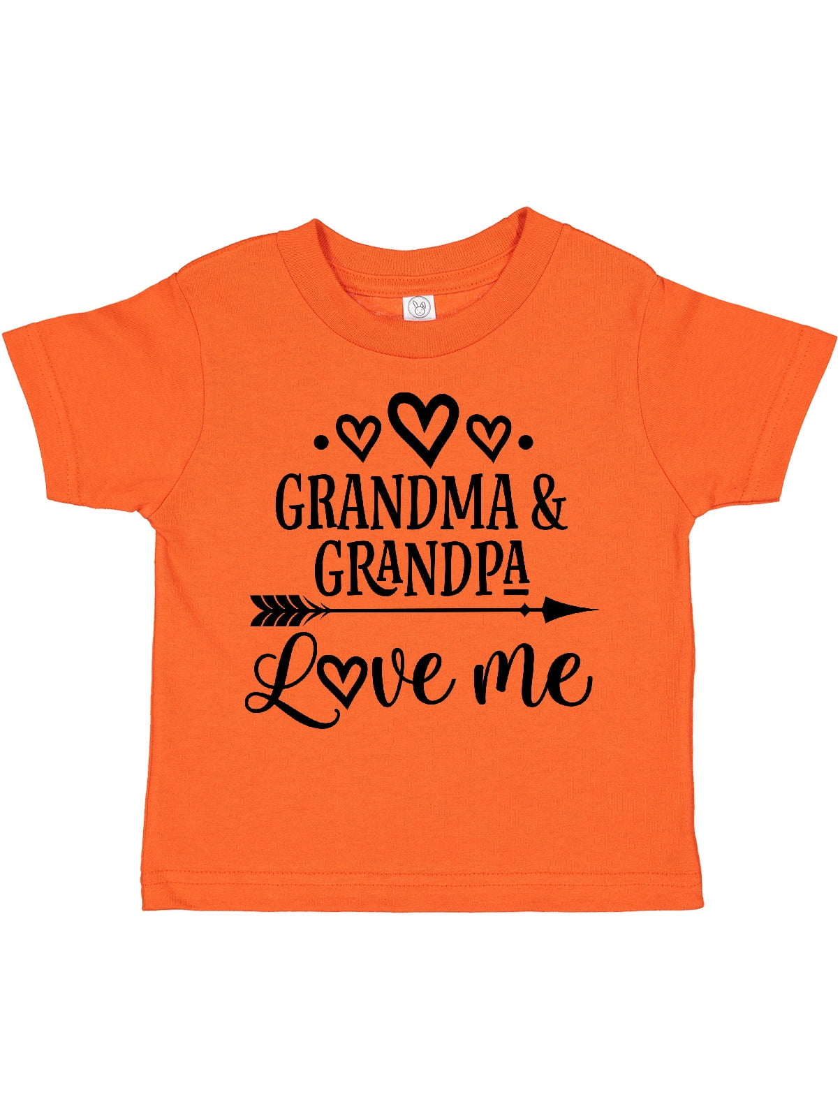 Inktastic I Love My Grandma Heart And Arrows Toddler T-Shirt Family Arrow Gift 