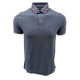 thumbnail image 1 of Polo Tommy Hilfiger con cuello a rayas para hombre XXL, color azul, 1 of 3