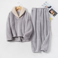 thumbnail image 6 of Sngxgn Women's Cotton Nightgown Sleepwear Long Sleeves Shirt Casual Print Sleepdress(Grey,M), 6 of 7