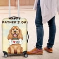 thumbnail image 4 of Cute Cocker Spaniel Loves Dad Happy Father's Day Travel Luggage Cover Cockers Dog Lover Gifts Suitcase Dust Protective Decor - 12008, 4 of 5