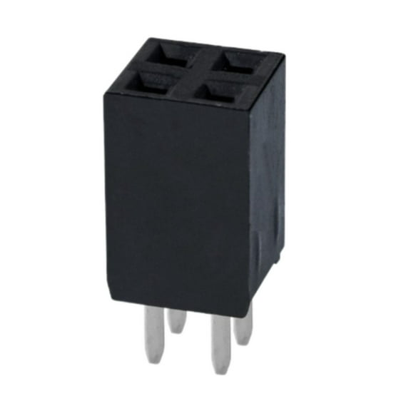 Pack of 4 PPTC022LFBN-RC Connector 4 Position Header 0.100 (2.54mm) Through Hole Tin