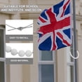 thumbnail image 4 of OUNONA Flagpole Hardware Repair Parts Kit Flagpole Rings White Polypropylene Outdoor Use 1 Set, 4 of 8
