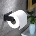 thumbnail image 5 of Portarrollos de papel higiénico negro, portarrollos para baño y Ki, 5 of 5