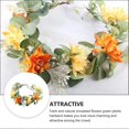 thumbnail image 5 of Simulated Garland Headband Bridal Headdress for Wearing 1Pcs, 5 of 5