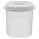 thumbnail image 1 of KAKOWELY Contenedor de alimentos, cubo para almacenar granos, dispensador de arroz de múltiples rejillas, contenedor de harina de plástico reutilizable, 1 of 4