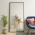 CISTEROMAN 65 x24 Tall Size Full Length Mirror Shatterproof Black cisteroman 65 x24 tall size full length mirror shatterproof black