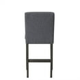 thumbnail image 4 of New Classic Furniture High Line Wood Counter Chair in Gray (Set of 2), 4 of 8