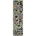 thumbnail image 2 of Addison Rugs Chantille Indoor/Outdoor Transitional Paisley Black Washable Runner Rug, 2'3" x 7'6", 2 of 6