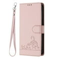 thumbnail image 2 of Flip case for GANGXUN Motorola MOTO G POWER 2023 Wallet Case with Kickstand, Card Slots, RFID Block, Cat Design, 2 of 5