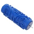 thumbnail image 1 of unbranded Rodillo Decorativo Azul Con Único Para Pintar Paredes Y Crear Texturas, 1 of 7