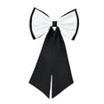 thumbnail image 2 of Boque de satén desmontable suministros elegantes para el vestido para vestidos de graduación Fiestas de regalos de viaje negro, 2 of 8