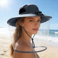 thumbnail image 3 of BotaniNest Solar Fan Cap Wide Edge Fan Sun Cap Control Cap For And Solar USB Charging Cap With Net, 3 of 4