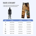 thumbnail image 4 of Balery Antique Map Adventure Scene Pantalones de pijama para hombre, pijama ultraligero, pantalón de descanso-X-Large, 4 of 6
