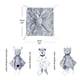 thumbnail image 3 of Manta de edredón para bebé, muñecos suaves para dormir para recién nacidos, juguete para dormir para niños, toalla tranquilizadora, juguete para dormir, regalo, 3 of 11