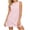 Pink 1, variant on Lenpel Womens Summer Dresses Striped Lounge Boat Neck Sleeveless Mini Sundresses Casual Comfy a Line Beach Outfits