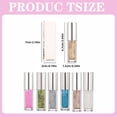 thumbnail image 3 of Liquid Glitter Eyeshadow Metallic Glitter Eyeshadow Pencil Long Lasting Natural Blendable Eyeshadow Makeup Smooth Makeup For All Skin Types 1Ml,Green Makeup Eye Shadow, 3 of 9
