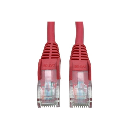 Tripp Lite 3ft Cat5e 350MHz Snagless Molded Patch Cable (RJ45 M/M) - Red