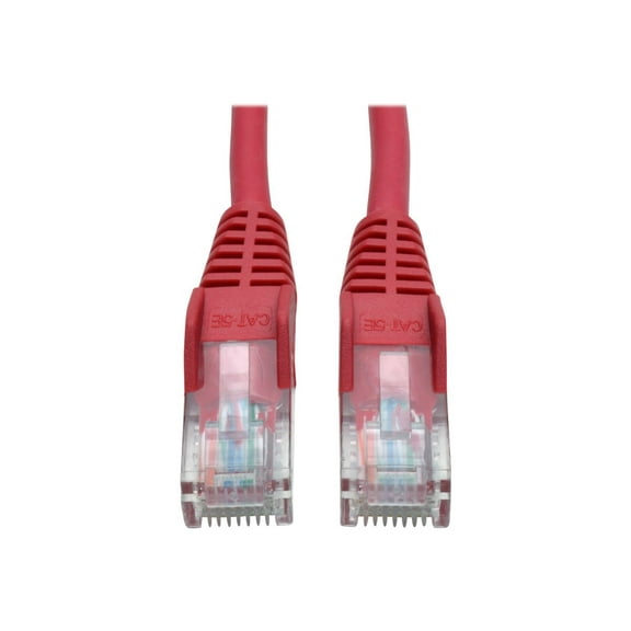 Tripp Lite 3ft Cat5e 350MHz Snagless Molded Patch Cable (RJ45 M/M) - Red